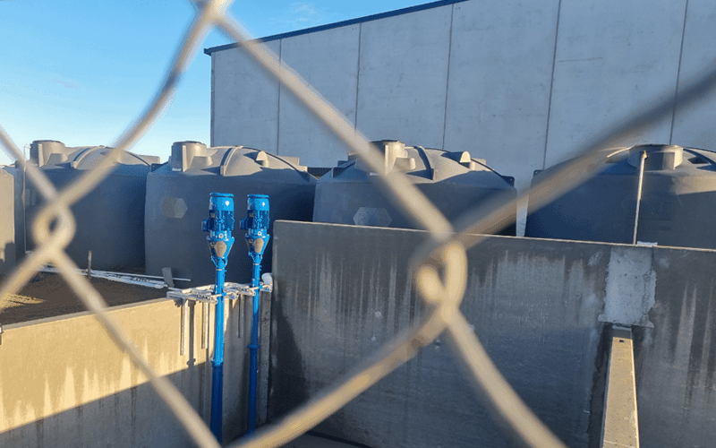Yardmaster Extender Pump (x2) at Ready Mix Concrete Plant.