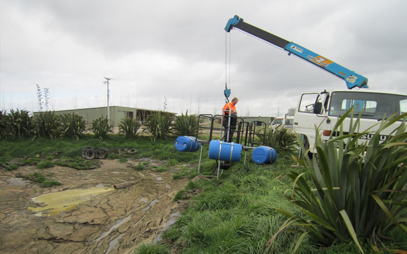 Installation of Yardmaster Right Angle Stirrer