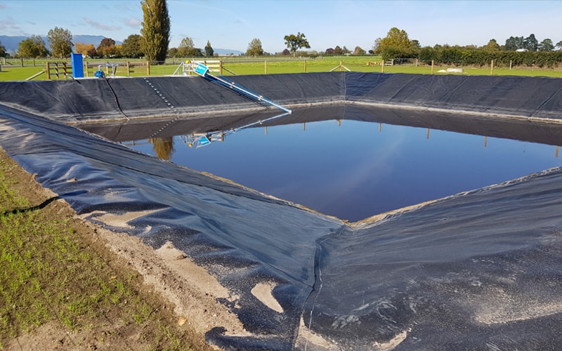 Green Water Storage Pond