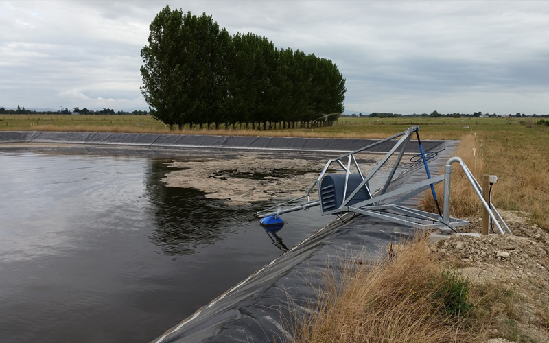 The Yardmaster® Shore Mounted Stirrer ... safe service access and powerful agitation