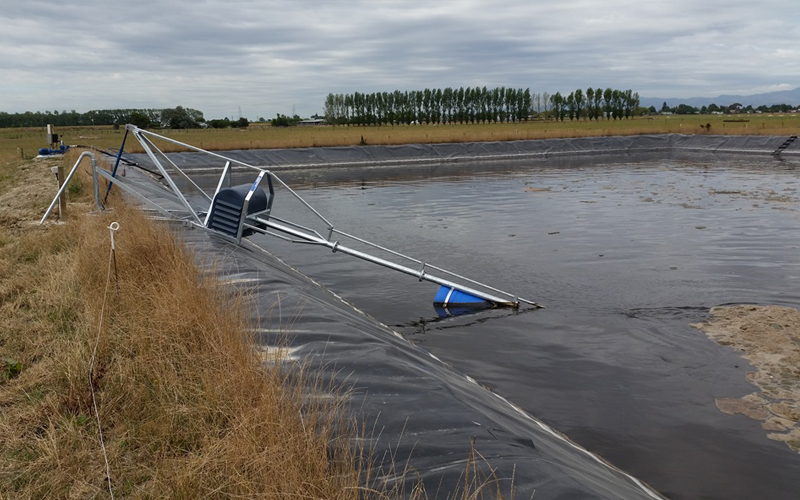 The Yardmaster® Shore Mounted Stirrer ... safe service access and powerful agitation