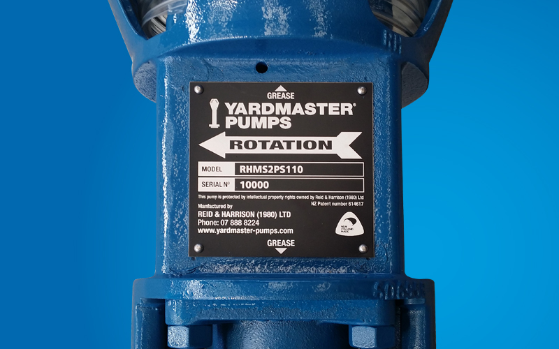 Serial #10,000.. a Yardmaster@ 11kW, 2 stage, vertical Multi-stage Pump